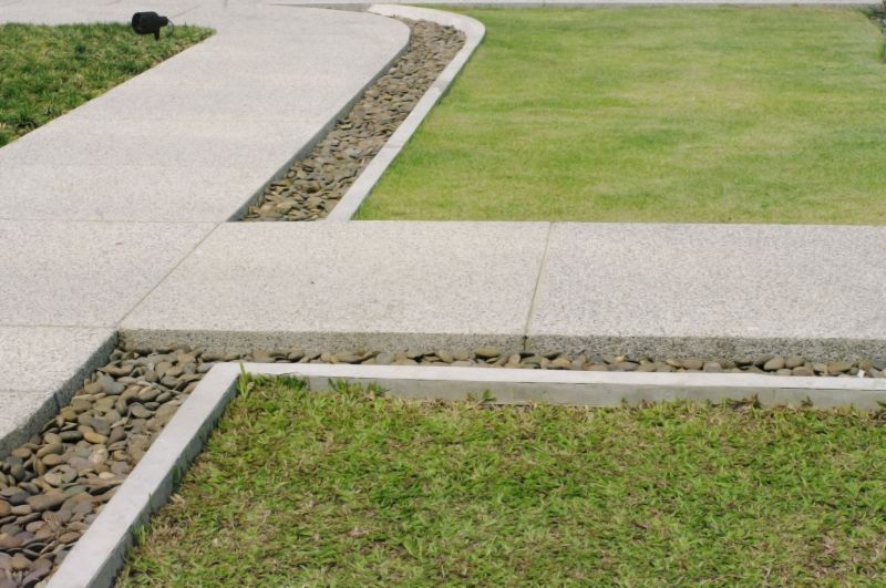 Pathway with Edging