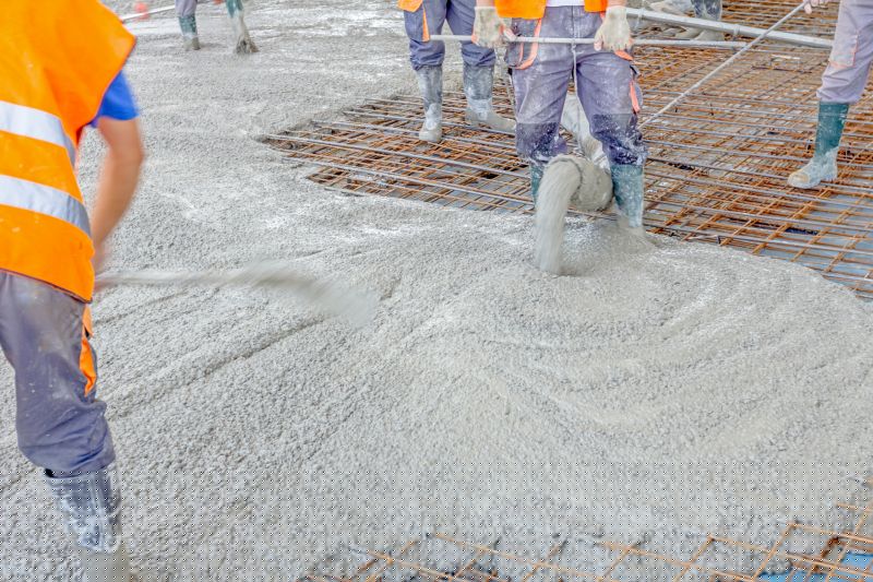 Poured Concrete Slab Service