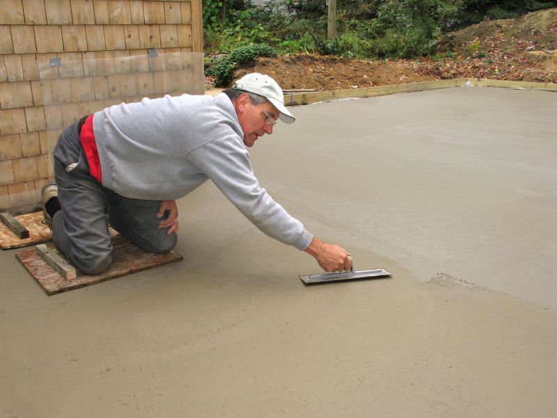 Scheduling Concrete Installations